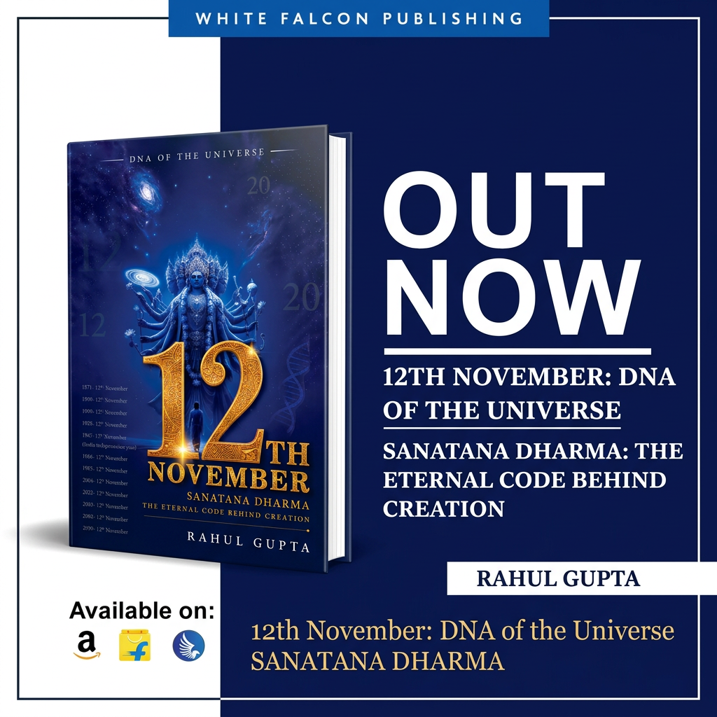 12th November by Rahul Gupta — Out Now, Sanatana Dharma and the DNA of the universe